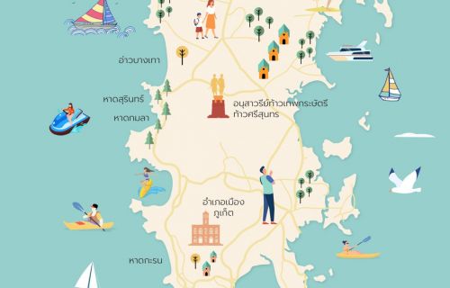 phuket map